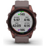 Часы GARMIN FENIX 7S SAPPHIRE SOLAR DARK BRONZE TITANIUM WITH SHALE GRAY BAND 11149